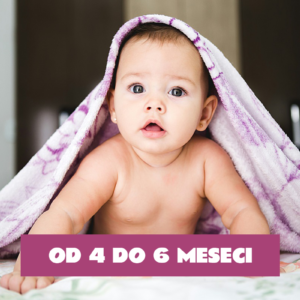Modul od 4 do 6 meseci MODUL 2: 4–6 meseci: Jačanje oslonca i motoričkih sposobnosti